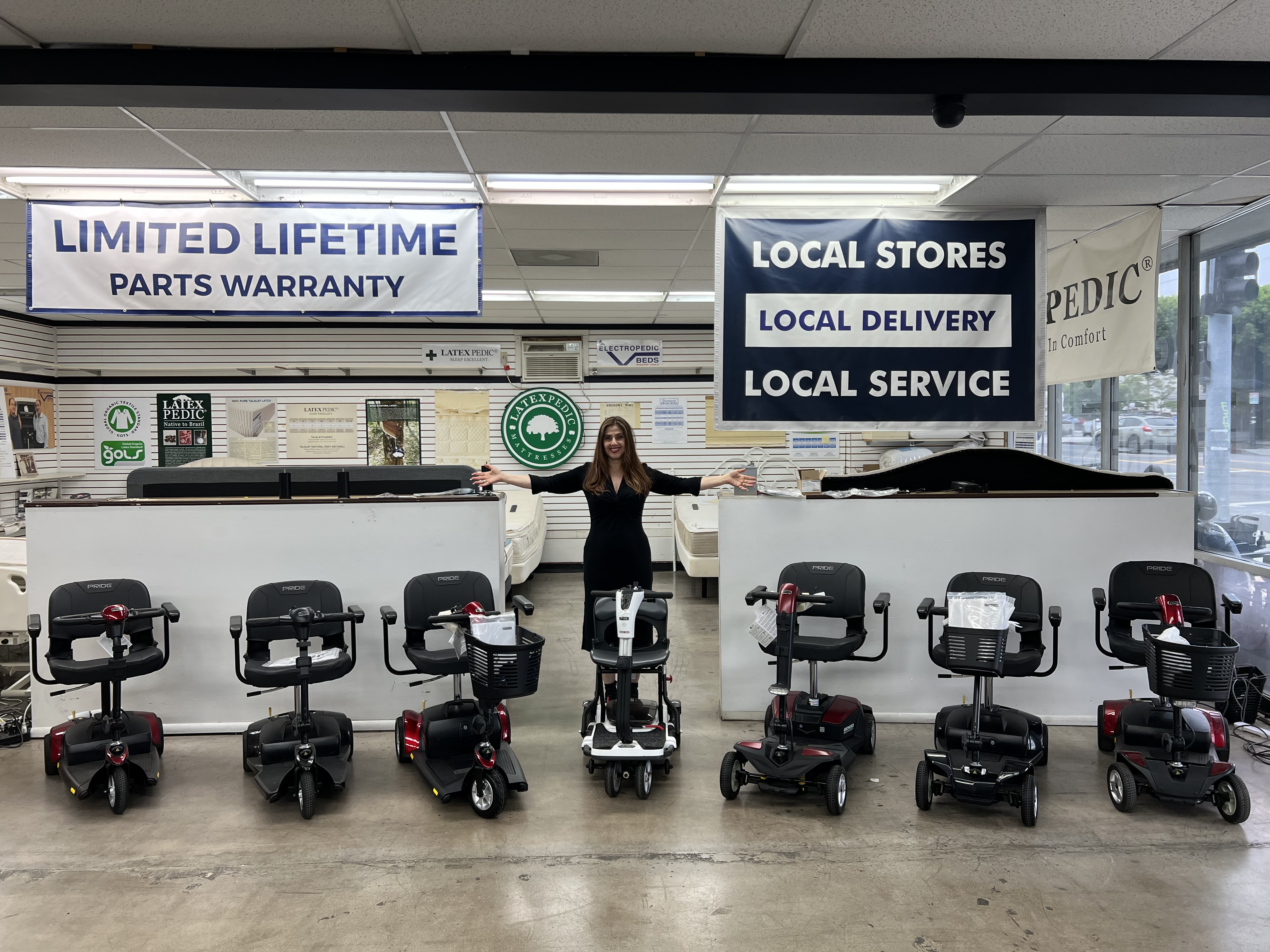 Electropedic Irvine gogo scooter