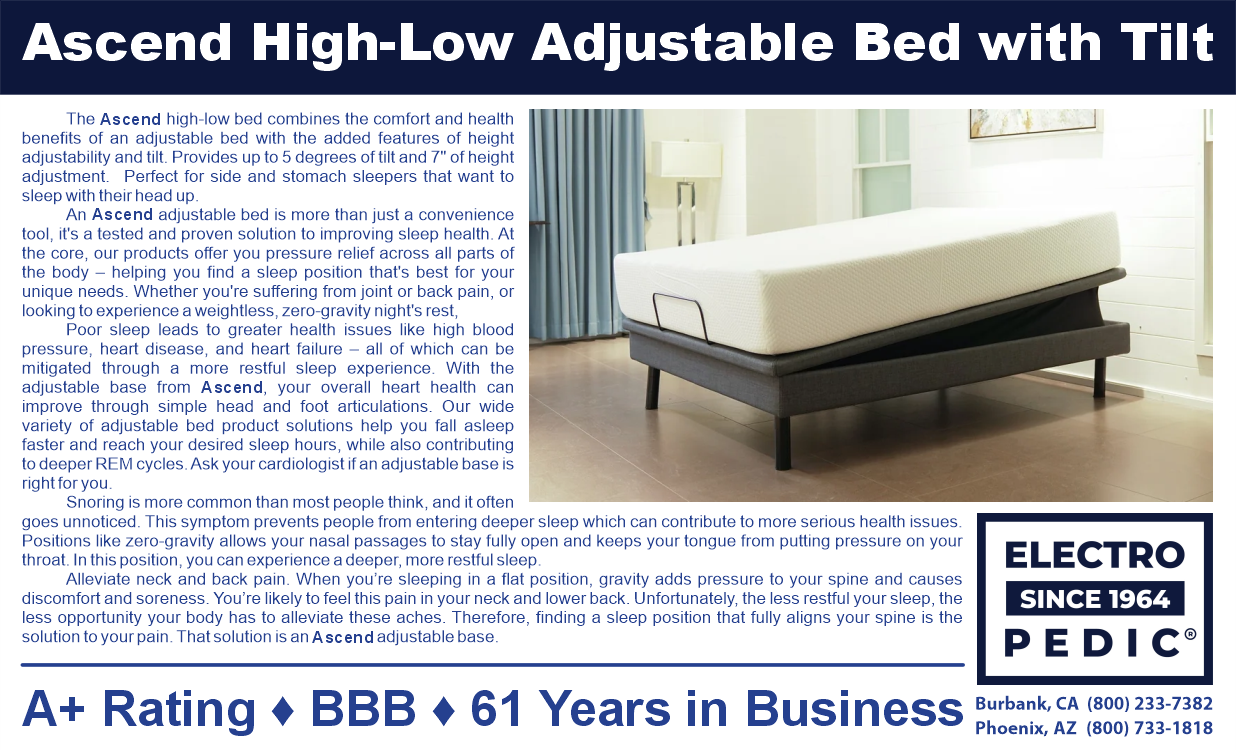 Irvine Electropedic Ascend High-Low Hospital Beds