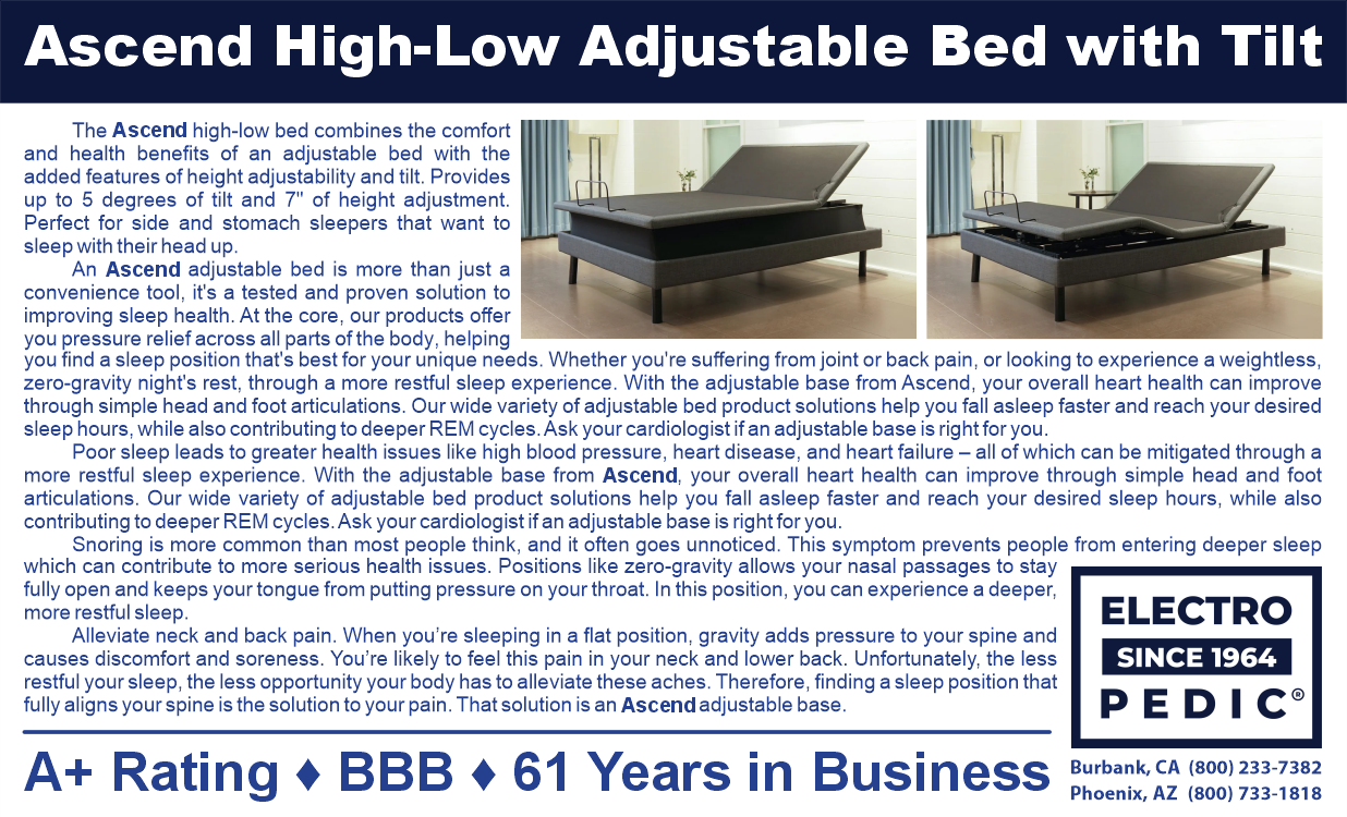 Irvine Electropedic Ascend High-Low Hospital Beds