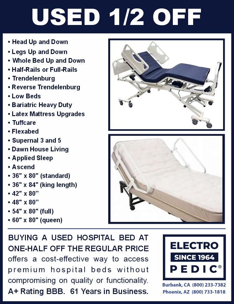 Irvine Electropedic Used Hospital Beds