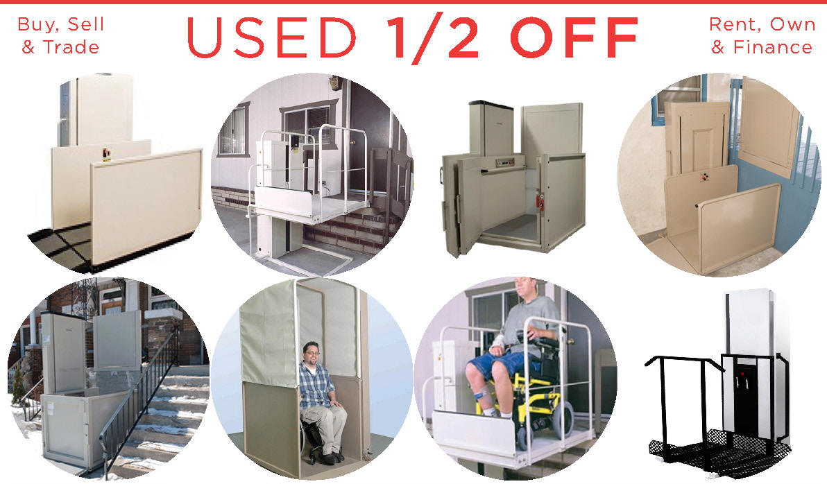 Electropedic Irvine USED MACS PL50 WHEELCHAIR LIFT