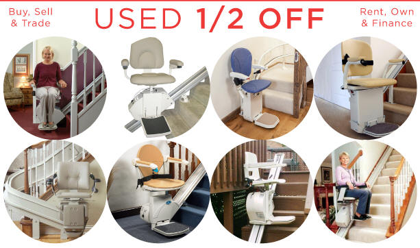 Electropedic Irvine SECOND HAND STAIR LIFT CHAIRS THAT ARE USED AND RECYCLED