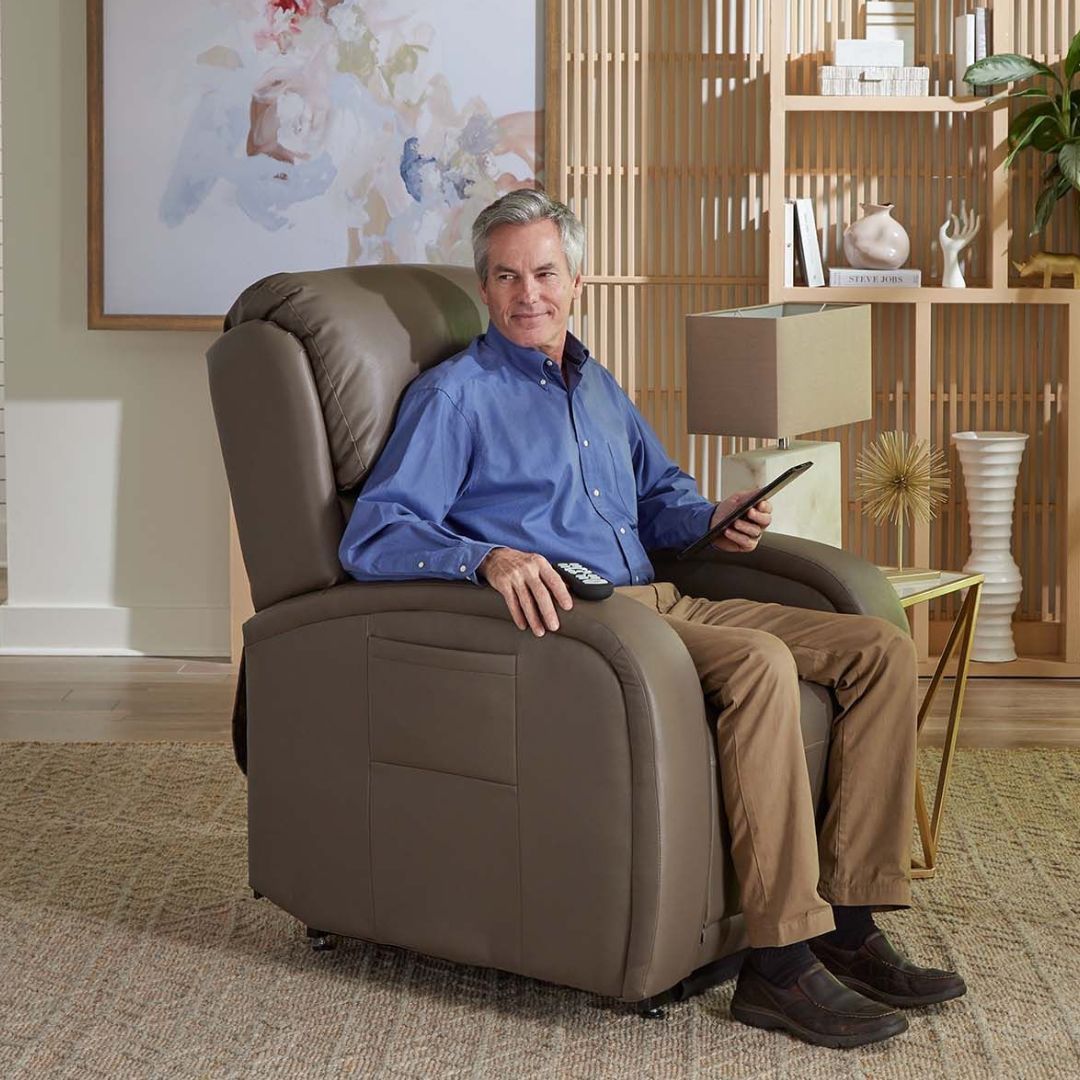 >Irvine Electropedic lift chairs