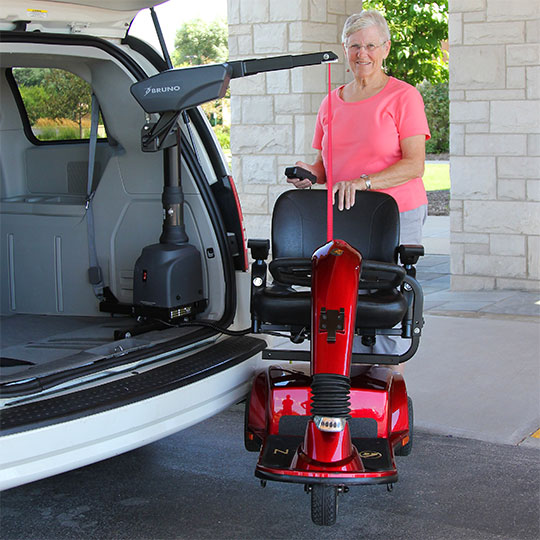 Electropedic Irvine scooter lift