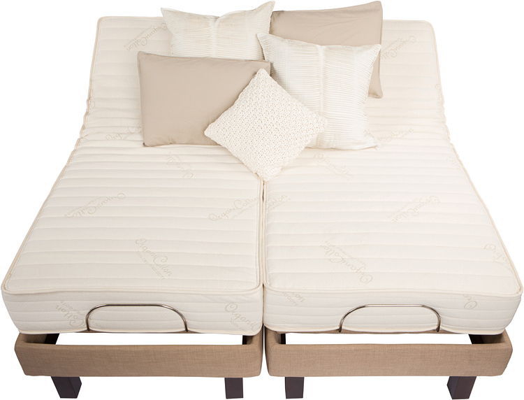 Irvine dual queen adjustable beds