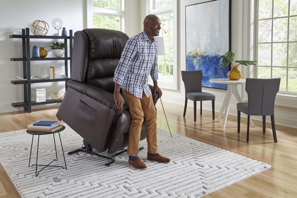 Electropedic Irvine lift chair recliner
