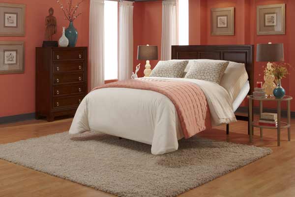 Irvine twin long electric adjustable motorized frame base