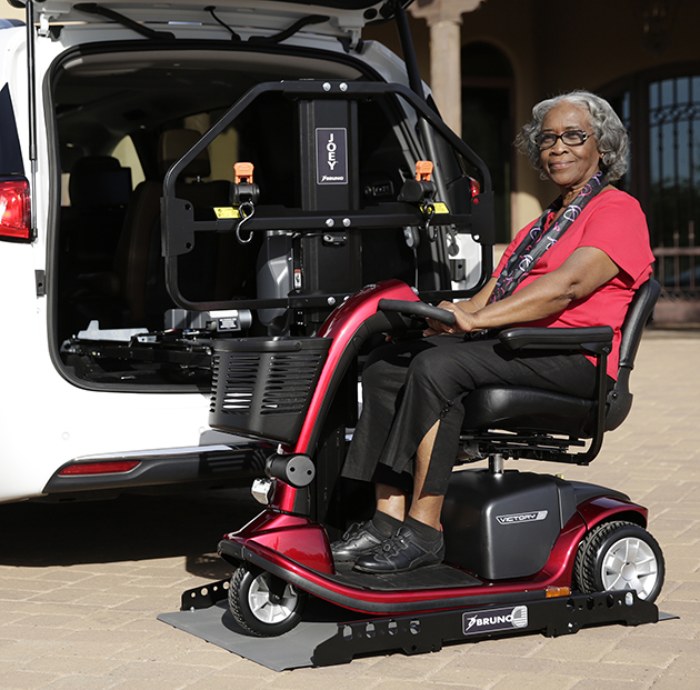 Electropedic Irvine scooter lift